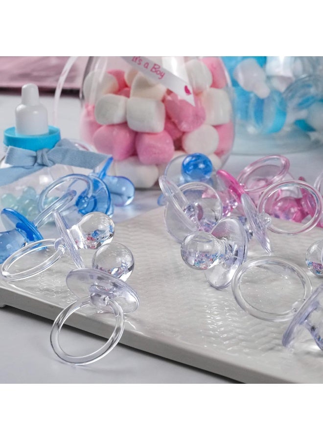 EVER SHINE Evershine Baby Pacifier 2.5" Baby Shower Favors Decoration (Clear, 36 Count) - Image 5